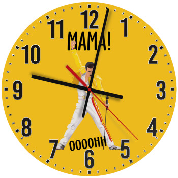 mama ooohh!, Ρολόι τοίχου ξύλινο (30cm)