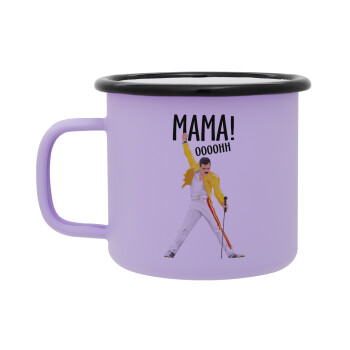 mama ooohh!, Κούπα Μεταλλική εμαγιέ ΜΑΤ Light Pastel Purple 360ml