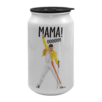 mama ooohh!, Κούπα ταξιδιού μεταλλική με καπάκι (tin-can) 500ml