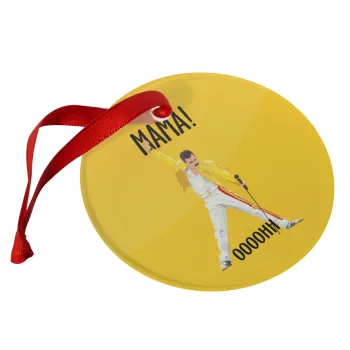 mama ooohh!, Christmas ornament glass 9cm