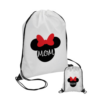 mini mom, Τσάντα πουγκί με μαύρα κορδόνια (1 τεμάχιο)