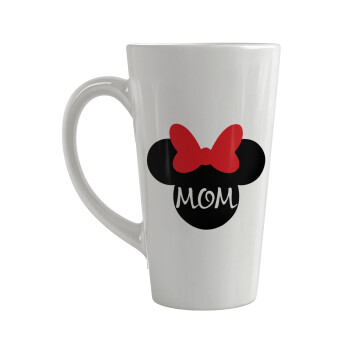 mini mom, Κούπα κωνική Latte Μεγάλη, κεραμική, 450ml