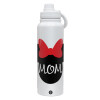 1L Stainless Steel Thermal Bottle with Phone Holder & Double Wall Insulation