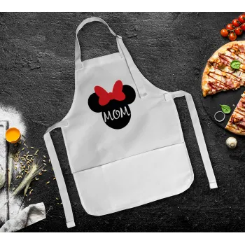 mini mom, Ποδιά Σεφ Ολόσωμη Παιδική (με ρυθμιστικά και 2 τσέπες)