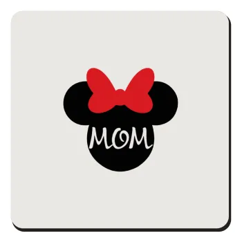 mini mom, Τετράγωνο μαγνητάκι ξύλινο 9x9cm