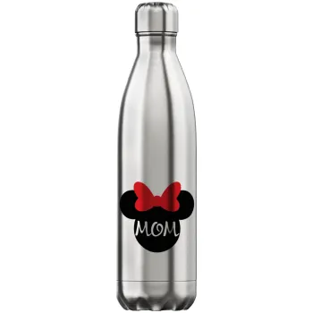 mini mom, Μεταλλικό παγούρι θερμός Inox (Stainless steel), διπλού τοιχώματος, 750ml