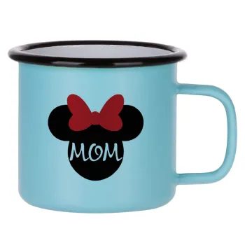 mini mom, Κούπα Μεταλλική εμαγιέ ΜΑΤ σιέλ 360ml