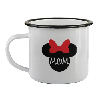 mini mom, Κούπα εμαγιέ με μαύρο χείλος 360ml