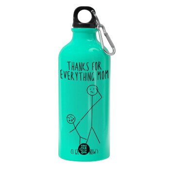 Thanks for everything mom, Water bottle 600ml
