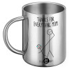 BIG Mug Stainless steel double wall (450ml)
