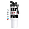 Mega Stainless steel Tumbler with lid, double wall 1,2L