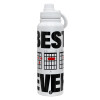 1L Stainless Steel Thermal Bottle with Phone Holder & Double Wall Insulation