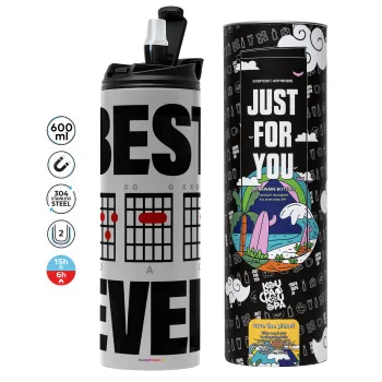 Best DAD Ever guitar chords, Tumbler stainless steel GREY 600ml