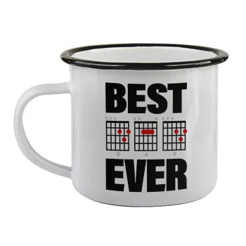 Best DAD Ever guitar chords, Κούπα εμαγιέ με μαύρο χείλος 360ml