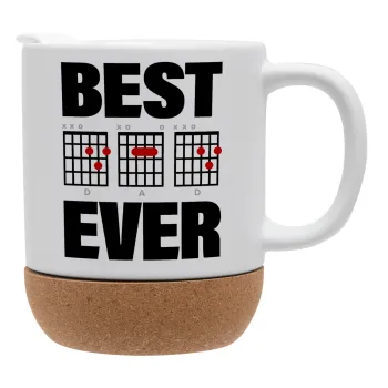 Best DAD Ever guitar chords, Ceramic coffee mug Cork (MAT), 330ml