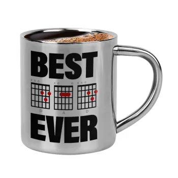 Best DAD Ever συγχορδίες κιθάρας, Κουπάκι μεταλλικό διπλού τοιχώματος για espresso (220ml)