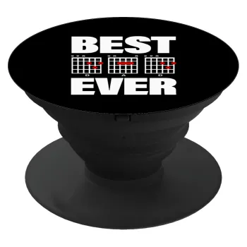 Best DAD Ever guitar chords, Phone Holders Stand  Black Hand-held Mobile Phone Holder