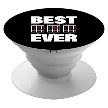 Best DAD Ever συγχορδίες κιθάρας, Phone Holders Stand  Λευκό Βάση Στήριξης Κινητού στο Χέρι