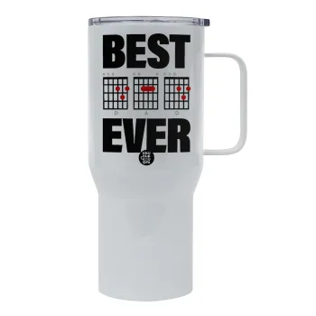 Best DAD Ever guitar chords, Mega Stainless steel Tumbler with lid, double wall 750L