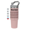 Pink color, 890ml (30oz) stainless Steel Tumbler with Handle
