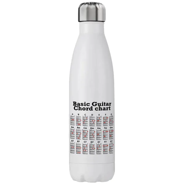 Guitar tabs — Stainless steel, double-walled, 750ml