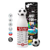 Soccer Metal mug thermos, double wall, 550ml