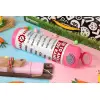Easter candle, Childrens hot water bottle, stainless steel, with safety straw, PINK (500ml)