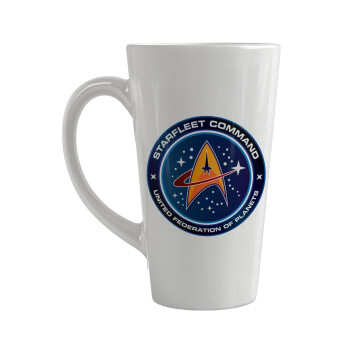 Starfleet command, Κούπα κωνική Latte Μεγάλη, κεραμική, 450ml