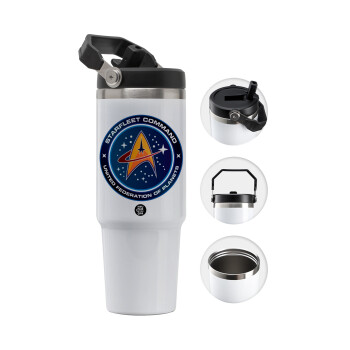 Starfleet command, Θερμός Ανοξείδωτο 30oz με χερούλι