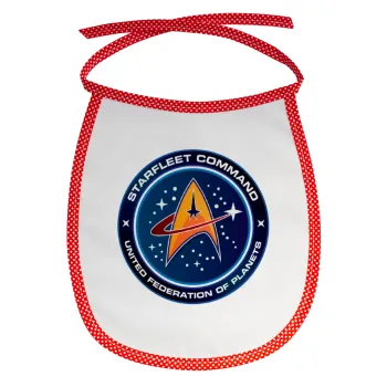 Starfleet command, Σαλιάρα μωρού αλέκιαστη με κορδόνι Κόκκινη