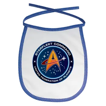 Starfleet command, Σαλιάρα μωρού αλέκιαστη με κορδόνι Μπλε