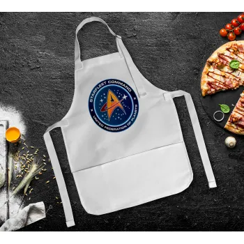 Starfleet command, Ποδιά Σεφ Ολόσωμη Παιδική (με ρυθμιστικά και 2 τσέπες)