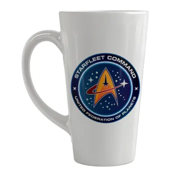 Starfleet command, Κούπα κωνική Latte Μεγάλη, κεραμική, 450ml