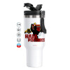 Mega Stainless steel Tumbler with lid, double wall 1,2L
