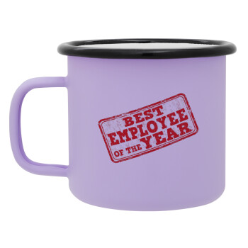 Best employee of the year, Κούπα Μεταλλική εμαγιέ ΜΑΤ Light Pastel Purple 360ml