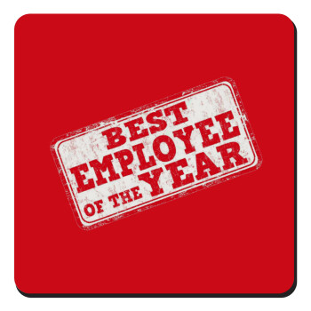 Best employee of the year, Τετράγωνο μαγνητάκι ξύλινο 9x9cm