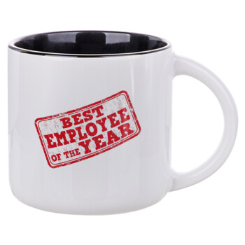 Best employee of the year, Κούπα κεραμική 400ml Λευκή/Μαύρη