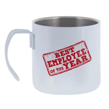 Best employee of the year — Κούπα Ανοξείδωτη διπλού τοιχώματος 400ml