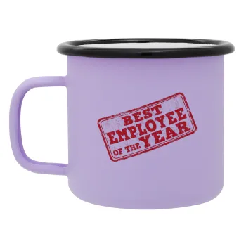 Best employee of the year, Κούπα Μεταλλική εμαγιέ ΜΑΤ Light Pastel Purple 360ml