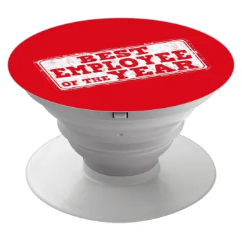 Best employee of the year, Phone Holders Stand  White Hand-held Mobile Phone Holder