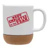 Ceramic coffee mug Cork (MAT), 330ml