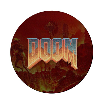 DOOM, Επιφάνεια κοπής γυάλινη στρογγυλή (30cm)