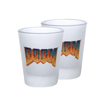 DOOM, Σφηνοπότηρα γυάλινα 45ml του πάγου (2 τεμάχια)
