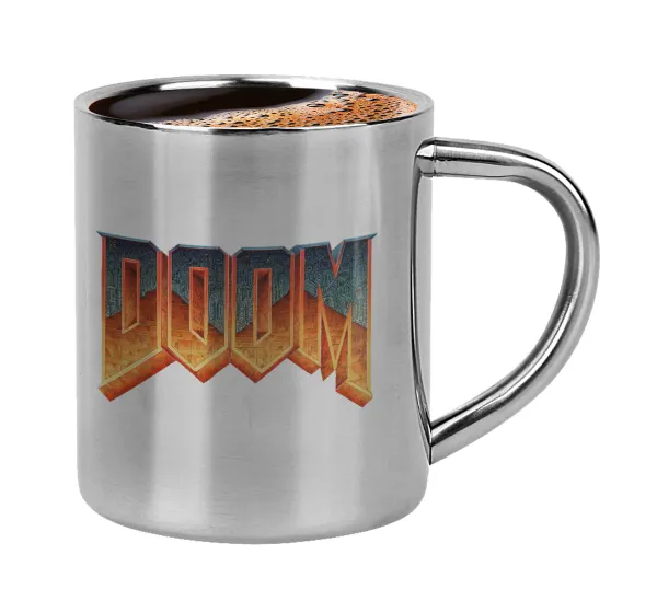 DOOM — Κουπάκι μεταλλικό διπλού τοιχώματος για espresso (220ml)