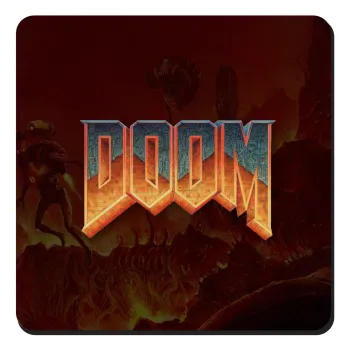 DOOM, Τετράγωνο μαγνητάκι ξύλινο 9x9cm