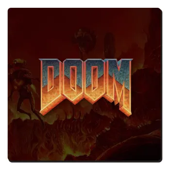 DOOM, Τετράγωνο μαγνητάκι ξύλινο 6x6cm