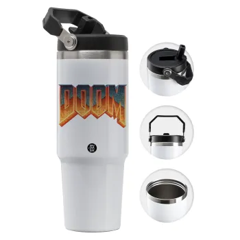 DOOM, Θερμός Ανοξείδωτο 30oz με χερούλι