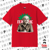 ΚΟΚΚΙΝΟ Κλασικό T-Shirt, διπλής ραφής, χωρίς πλευρικές ραφές από 100% βαμβάκι. Vegan & OEKO-TEX πιστοποιημένο.