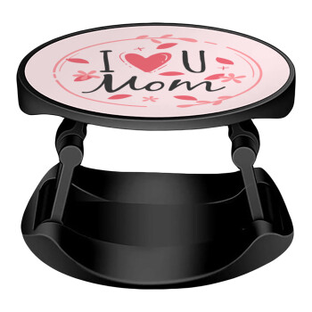 I Love you Mom pink, Phone Holders Stand  Stand Hand-held Mobile Phone Holder