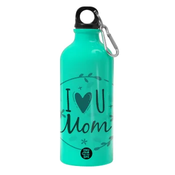 I Love you Mom pink, Παγούρι νερού 600ml